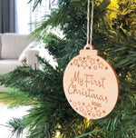 My First Christmas Baubles - 2022