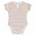 Pebble Stripe Short Sleeve Bodysuit