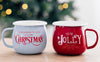 Christmas Enamel Mugs