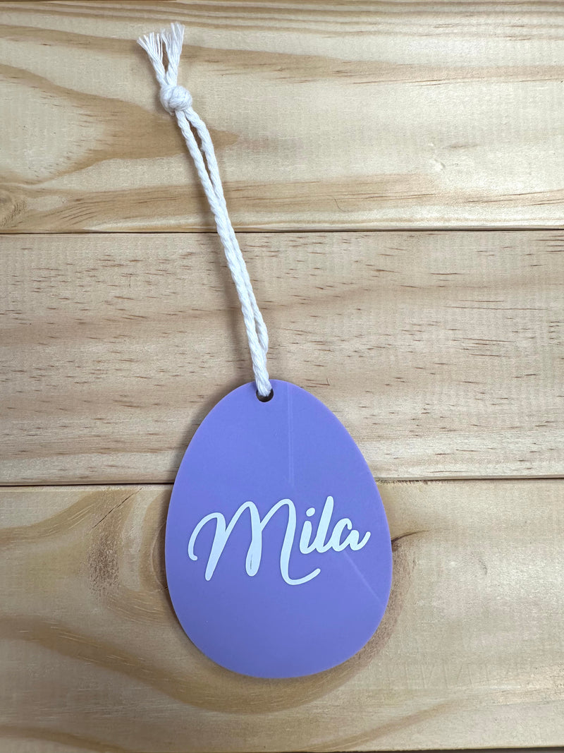 Personalised Egg Gift Tags
