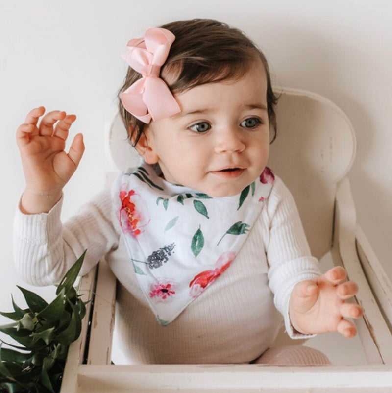 Peony Bloom - Dribble Bib