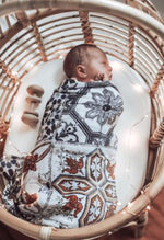 Tori’s Tile Pop Ya Tot - Organic Muslin Wrap
