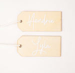 Personalised Wooden Gift Tags