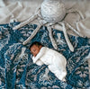 Aquario Damask Pop Ya Tot - Organic Muslin Wrap