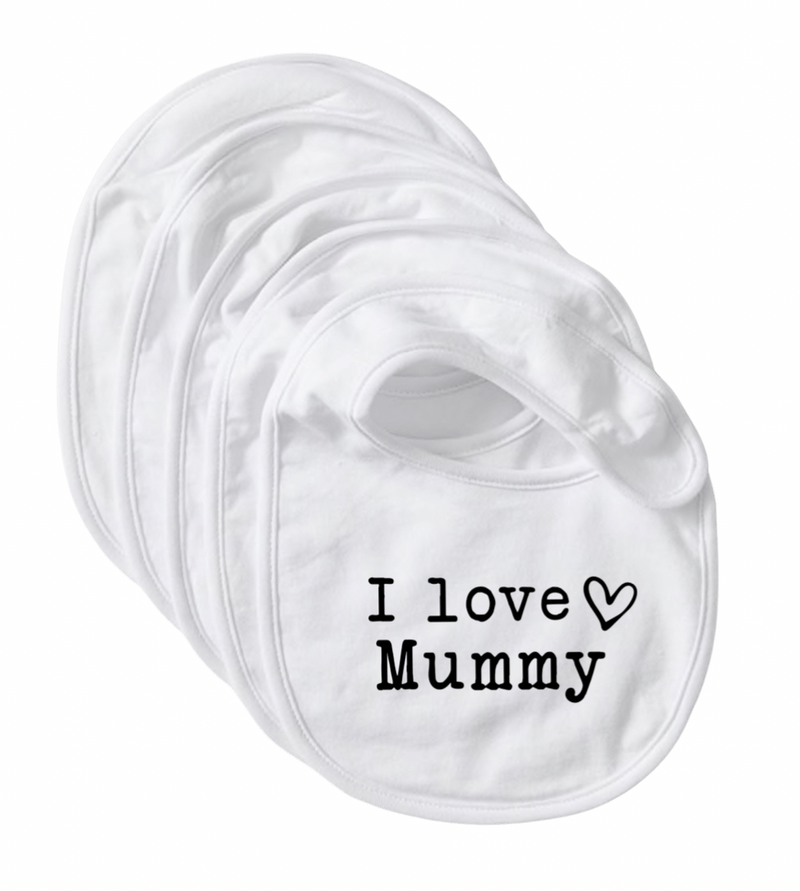 I love Mummy Bib