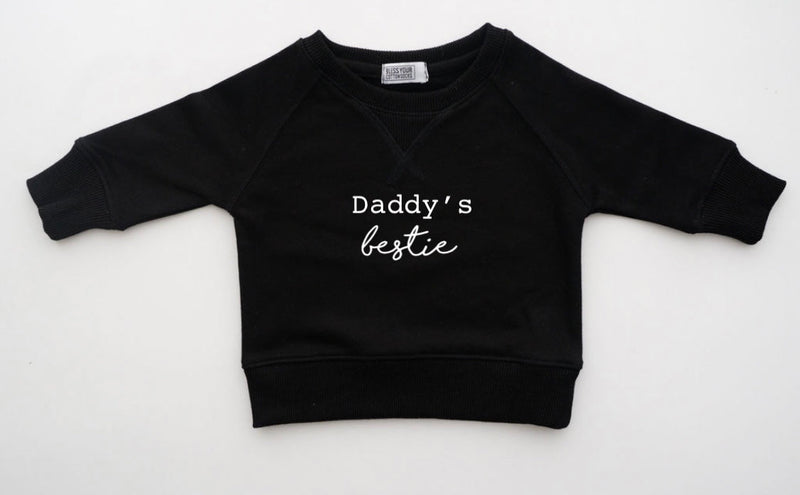 Daddy’s Bestie Sweater - Sizes 8 - 14