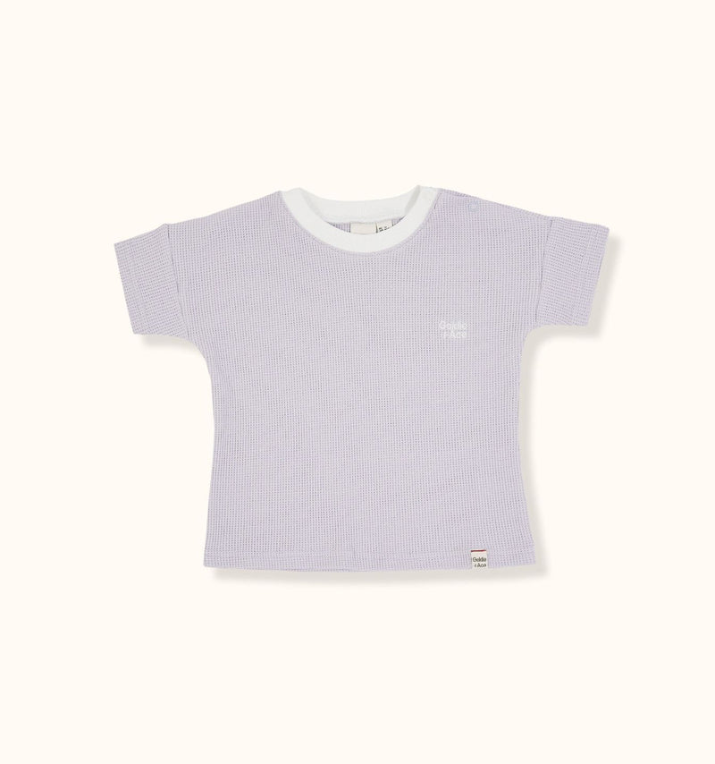 Goldie & Ace Goldie Waffle Tee Arctic Ice
