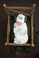 Enchanted Swaddle Sack and Beanie Set