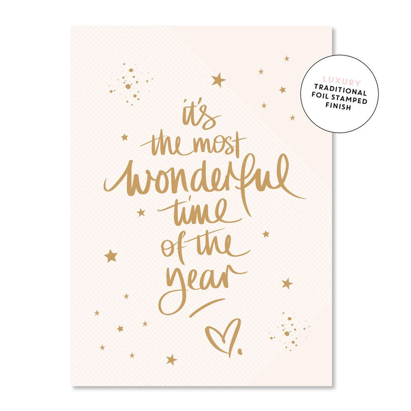 The Most Wonderful Time Of Year Card