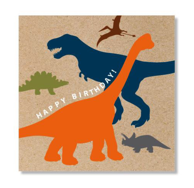 Krafty Dinosaur Birthday Card