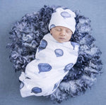 Cloud Chaser Swaddle Sack and Beanie Set