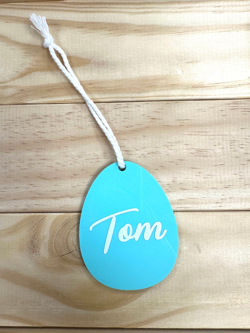 Personalised Egg Gift Tags