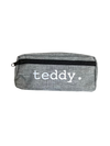 Personalised 2 compartment Pencil Case - Grey