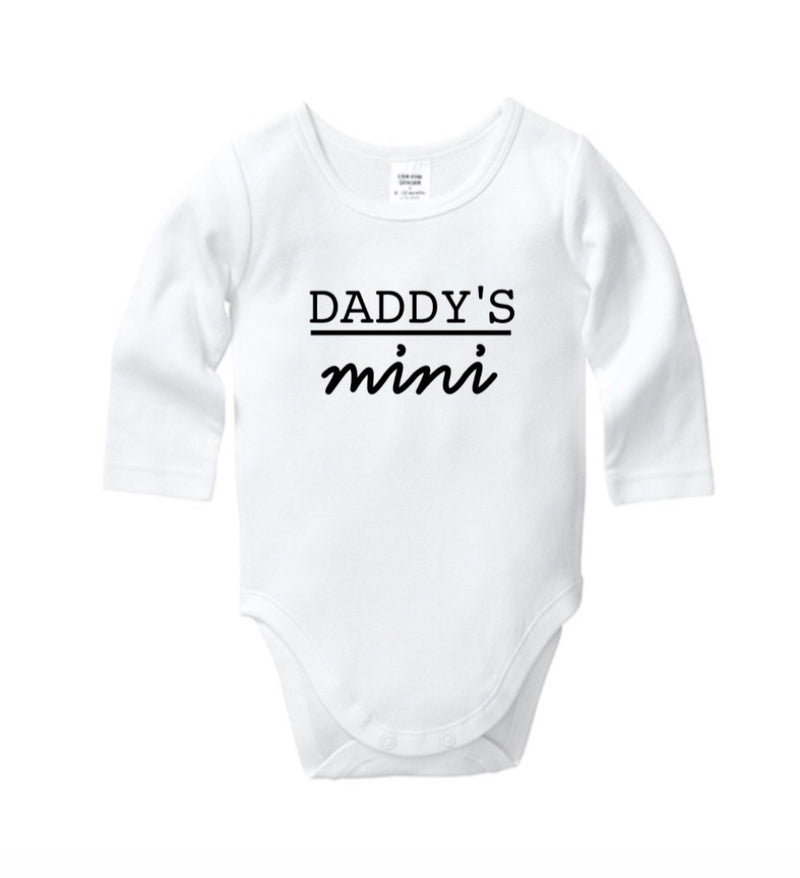 Daddy’s Mini Style 1 Onesie