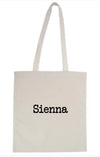 Personalised Library Bag