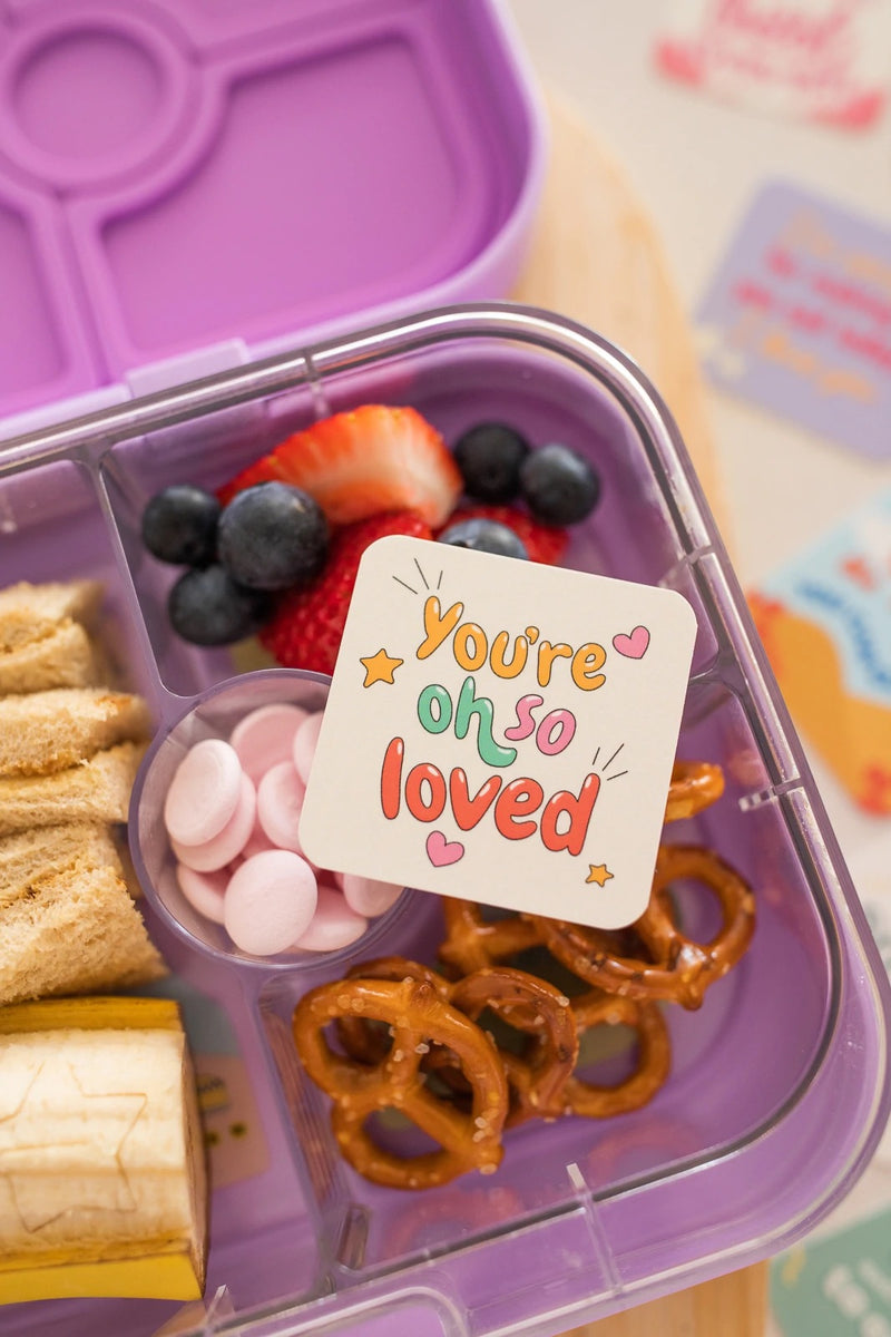 Miss Kyree Loves 100 Warm fuzzies - Affirmations for your Kids school lunches