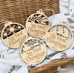 My First Christmas Baubles - 2022