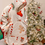 Christmas Hooded Blanket - Adult
