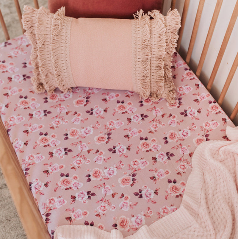 Blossom Fitted Cot Sheet