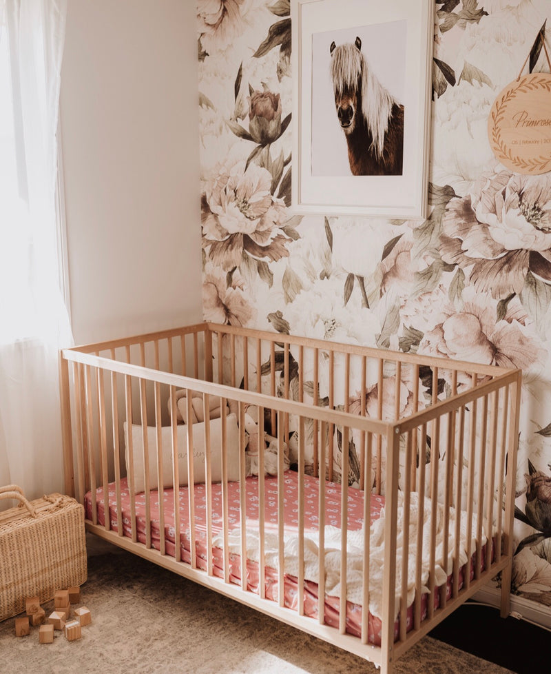 Daisy Fitted Cot Sheet