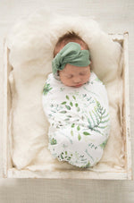 Enchanted Swaddle Sack and Beanie Set