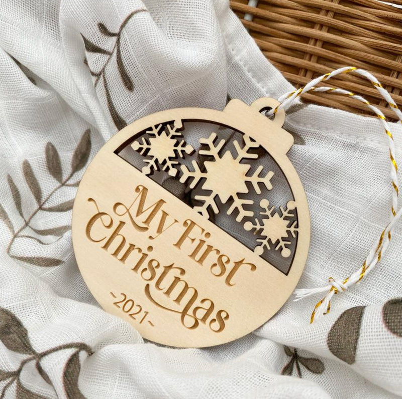 My First Christmas Baubles - 2022