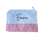Personalised Glitter Makeup / Pencil Case