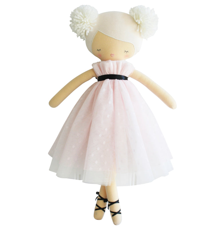 Scarlett Pom Pom Doll - 48cms Pink