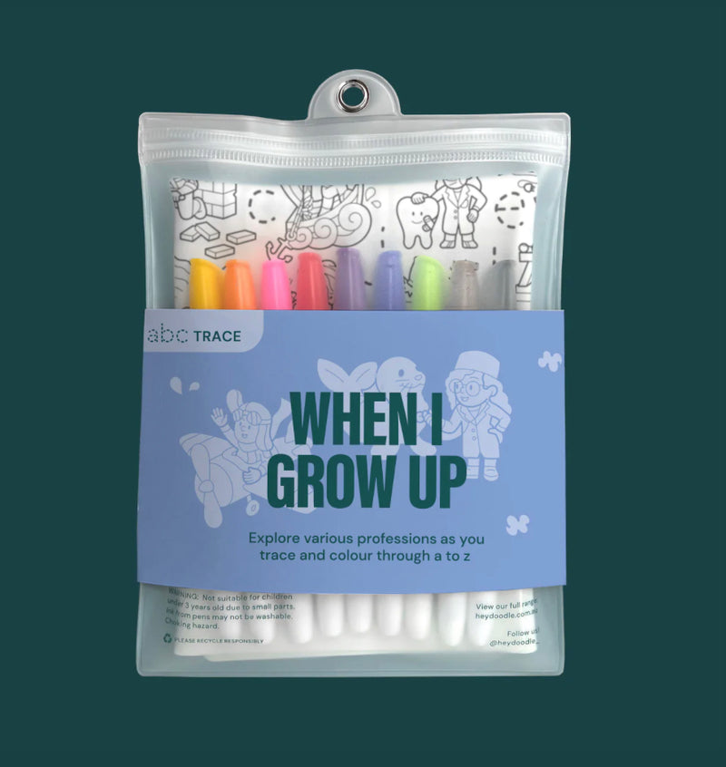Hey Doodle Mat - ABC When I Grow Up