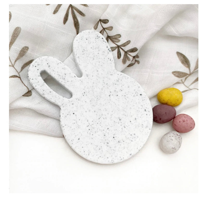 Easter Bunny Silicone Teething Disc