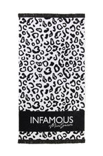 Towel With Logo - Safari Leopard