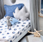 Cloud Chaser Fitted Cot Sheet
