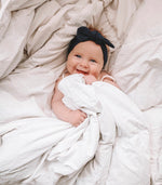 Navy Topknot Headband