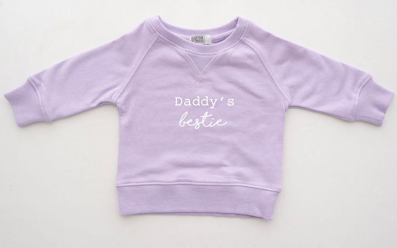 Daddy’s Bestie Sweater - Sizes 3 - 6