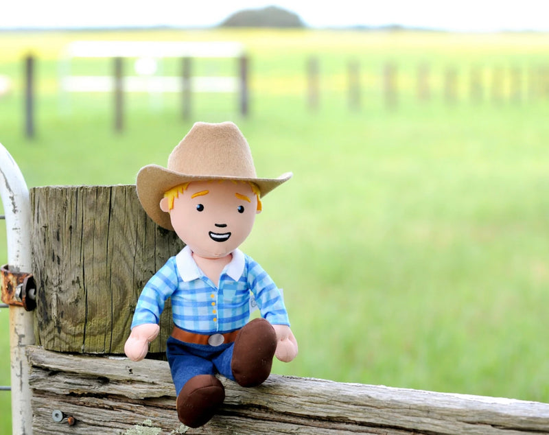 George The Farmer Cuddle Doll