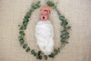 Peach Topknot Headband
