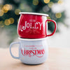 Christmas Enamel Mugs