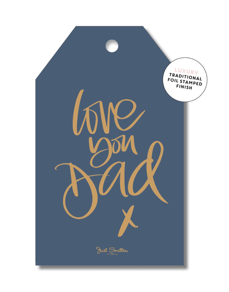 Love you Dad Gift Tag