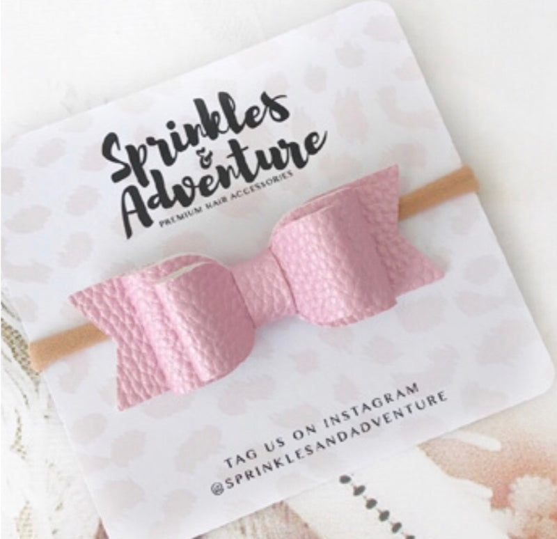 Sprinkles & Adventure Candy Pink Coco Bow