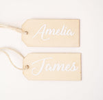 Personalised Wooden Gift Tags