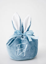 Personalised Easter Bunny Velvet Bags- Large