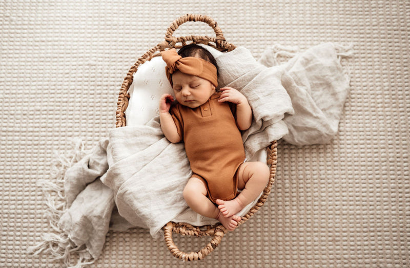 Chestnut Short Sleeve Bodysuit