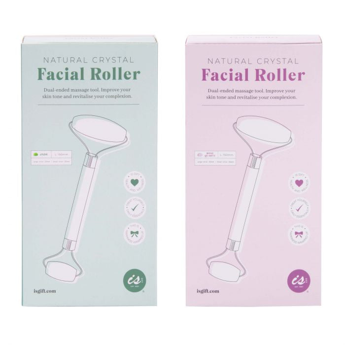 Is Gift Facial Rollers Jade & Rose Quartz