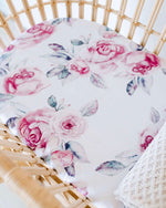 Lilac Skies Bassinet Sheet | Change Cover